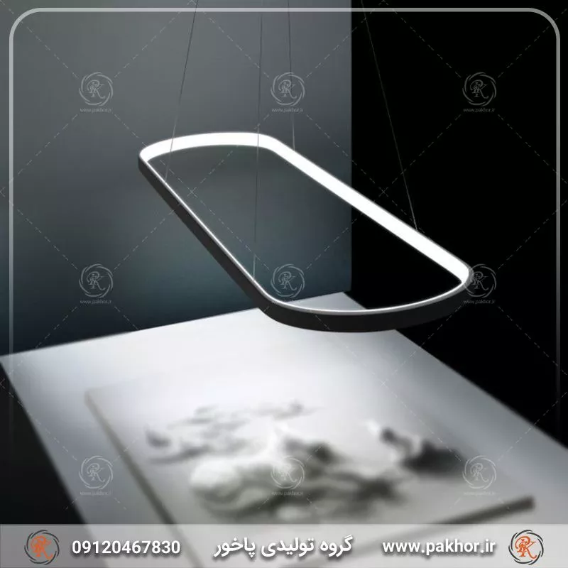 خرید لوستر بیضی با دقت روشنایی بالا